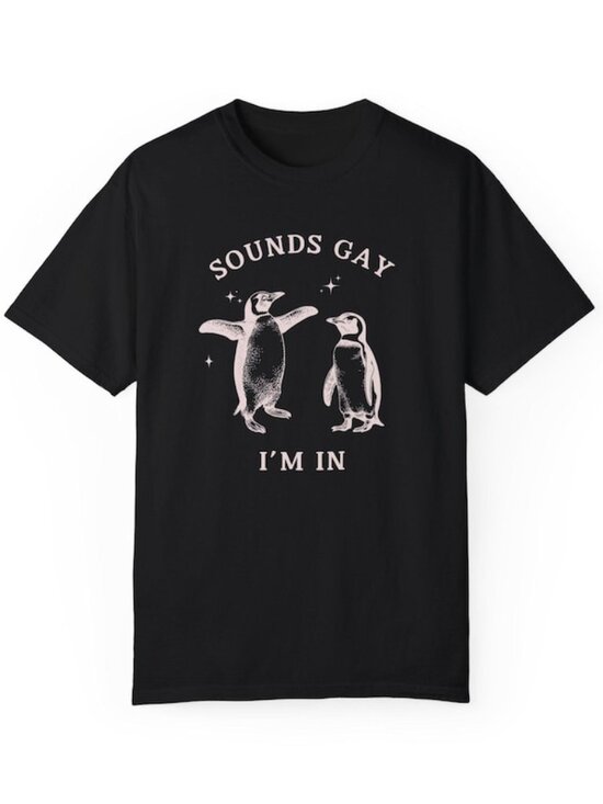 Other - GAY PENGUIN SHIRT, Sounds Gay I'm In, Queer Shirt